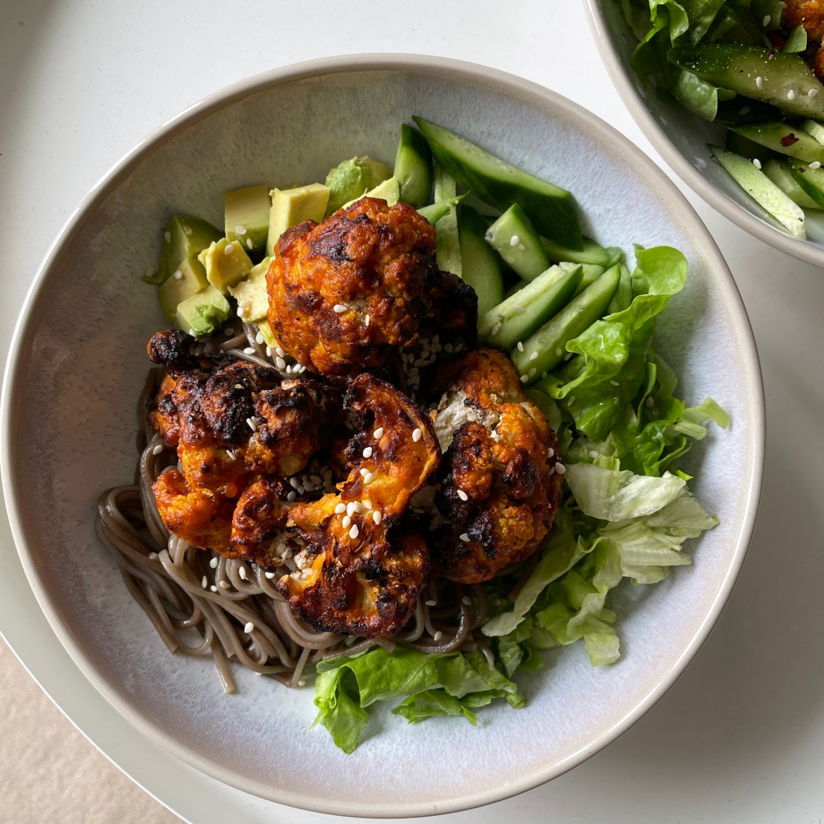 The BEST Spicy Air Fryer Cauliflower Recipe